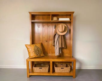 IMMEDIATE DISPATCH. Unpainted Natural Wood Storage Bench Window Seat Hall Storage Bench. Entry Shoe Bench. Etsy
