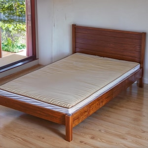 Queen Bed Frame DIY Build Plan: Low Profile, Minimalist (PDF Download)