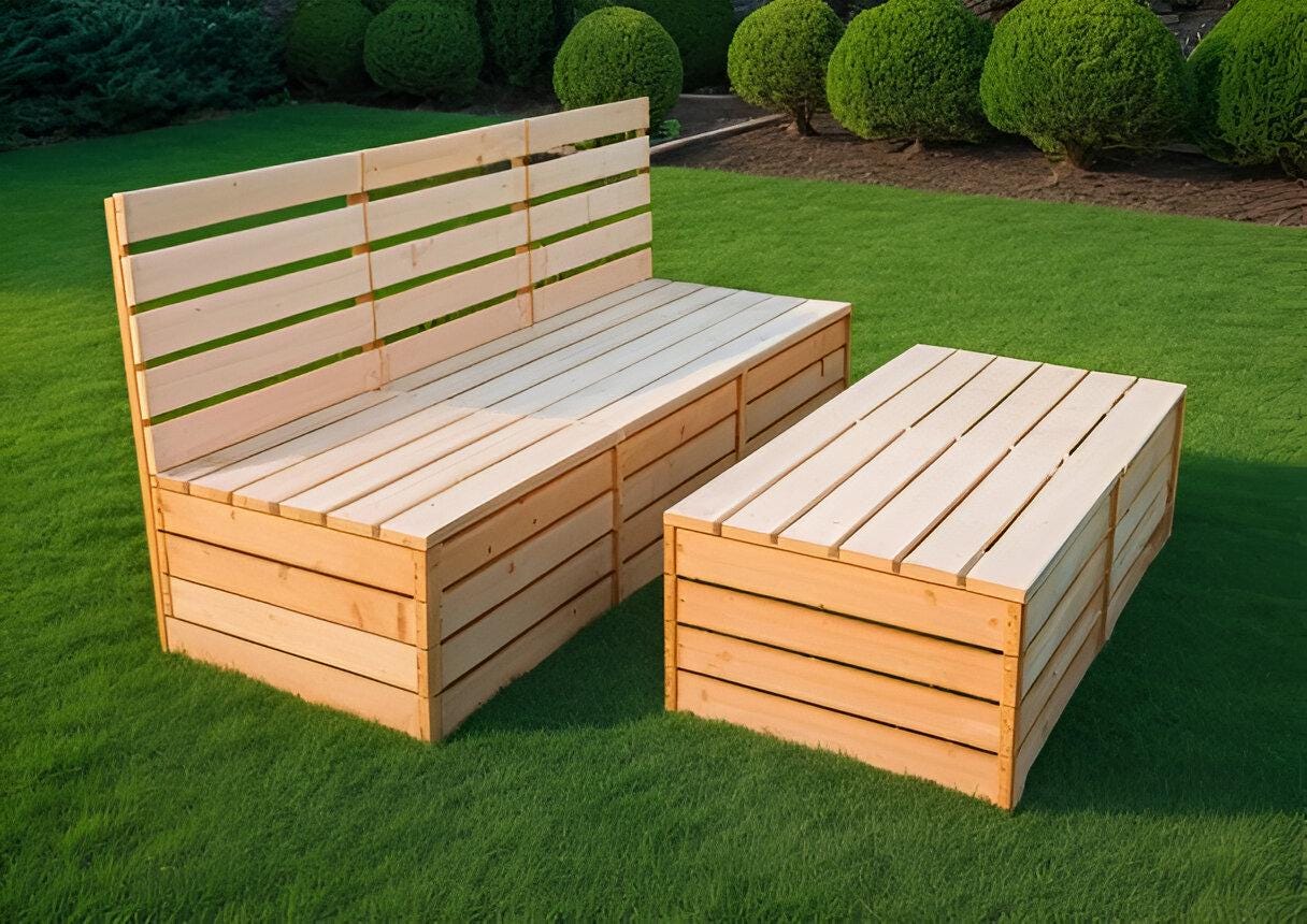 DIY Modular Outdoor Sofa Build Plans: Custom Sectional (PDF Building ...