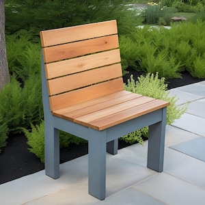 DIY Outdoor Chair Plan: Wooden Patio & Deck Chair (PDF)