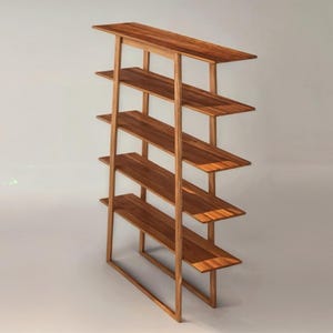 Minimal Bookshelf Plan: DIY Farmhouse Furniture (PDF Download)