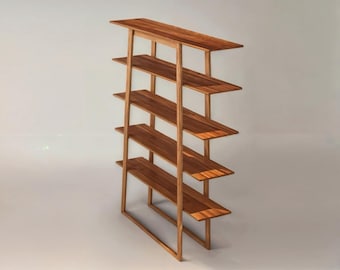 Minimal Bookshelf Plan: DIY Farmhouse Furniture (PDF Download)