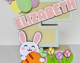 Easter bunny, Some Bunny birthday, Bunny Birthday, Bunny rabbit 3D letter