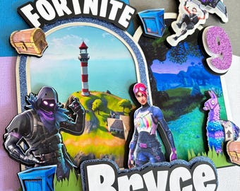 Video Games Cake Topper, Gamer, Games