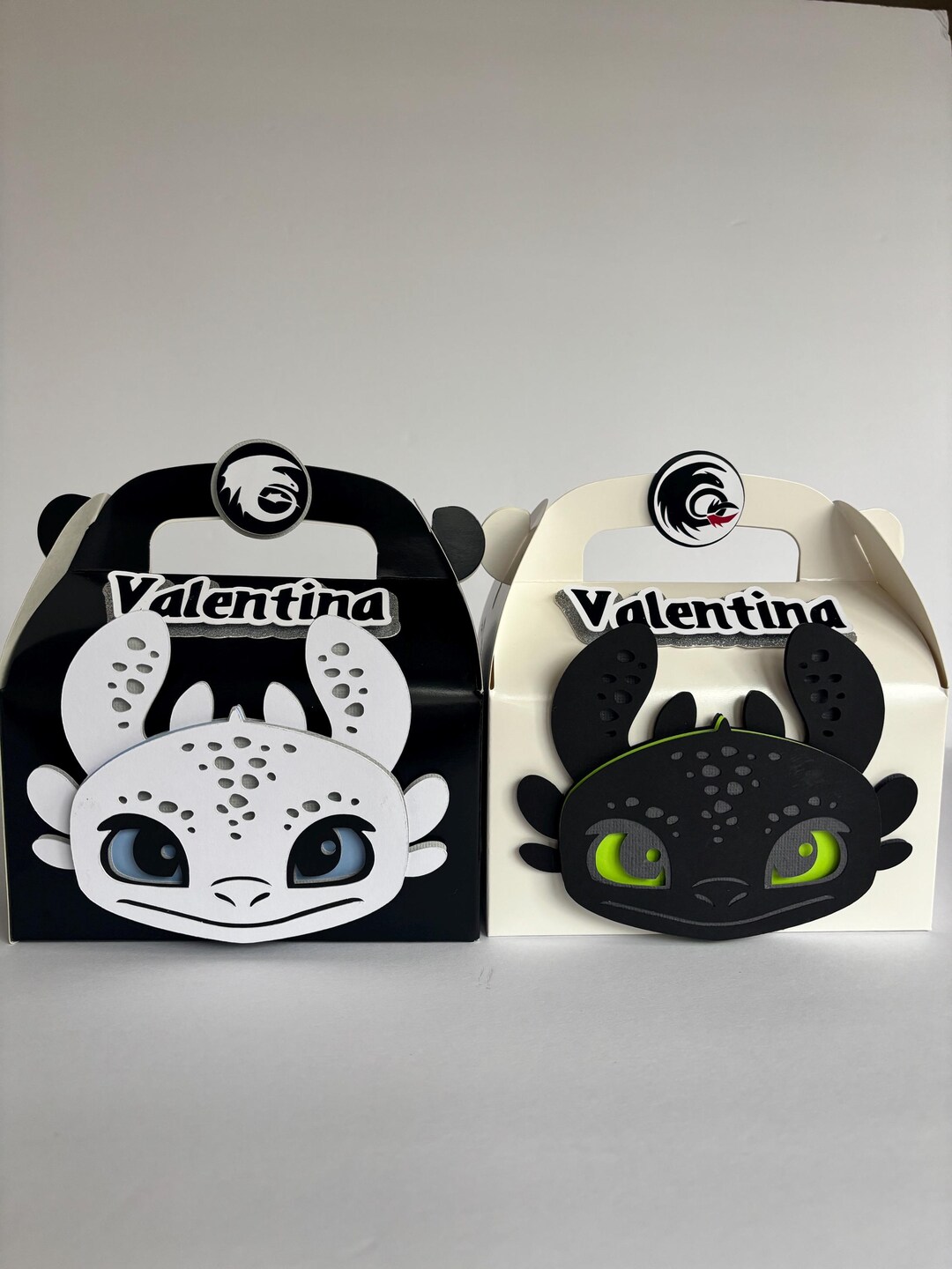 Toothless Card Box How to Train Your Dragon Party Box, Toothless Box, Light Fury, Night ...