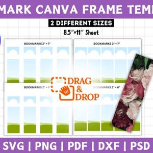 Canva Lesezeichen Design Vorlage