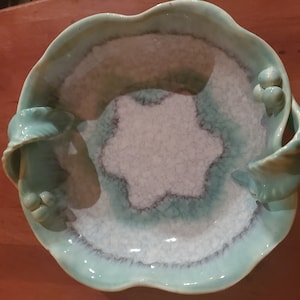 Antique Czech Fruit Bowl