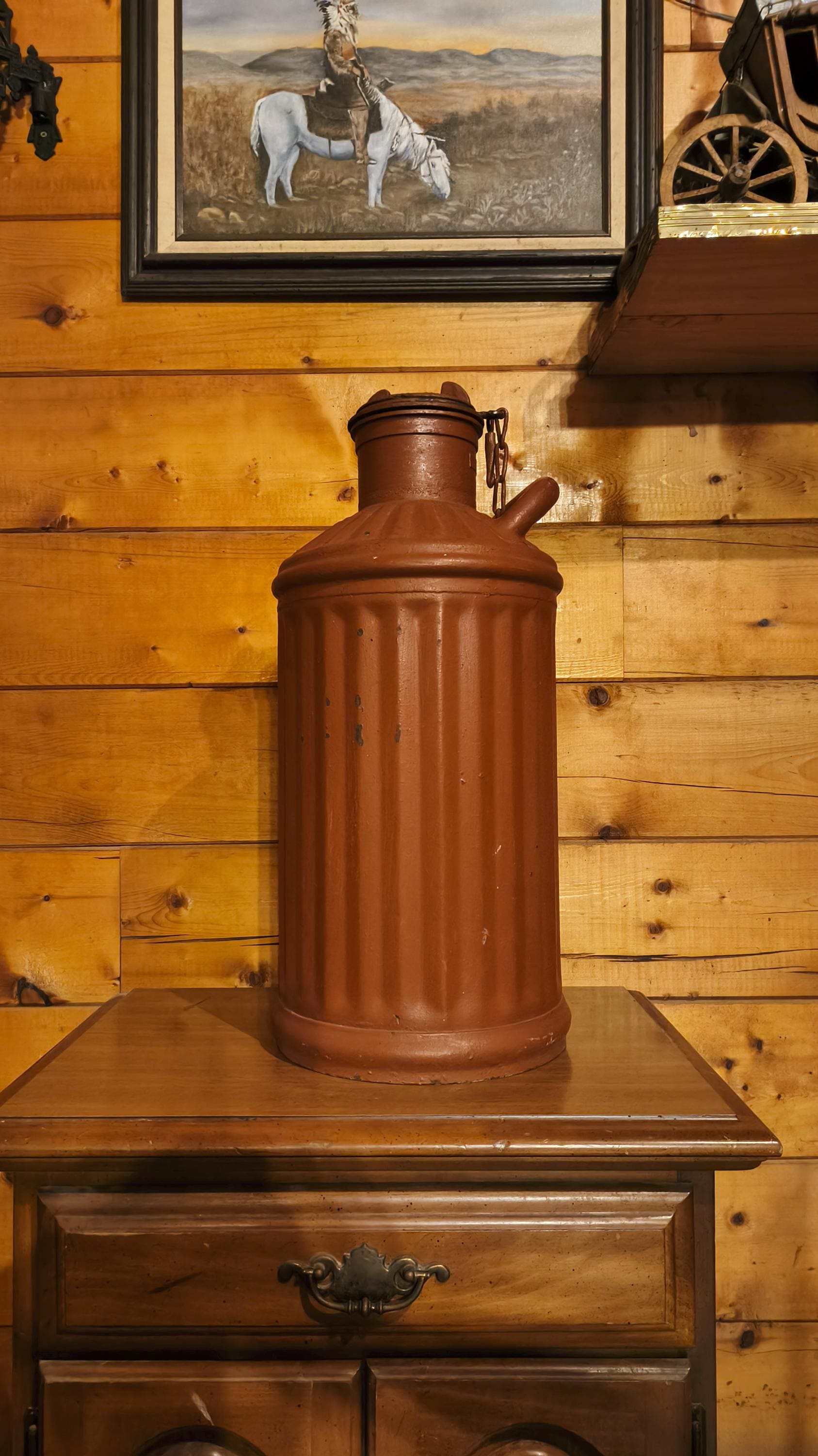 Antique Gas Can Davis Welding