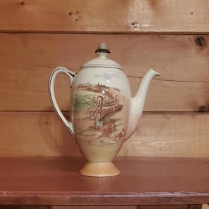 Vintage Royal Doulton Tea Pot Rustic England