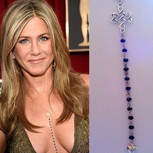 Celtic Necklace, Necklace Of Jennifer Aniston,Celebrity Inspired Necklace