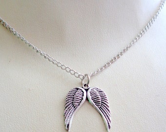Angel Wings Necklace,  Wings necklace, Kylie Jenner Necklace, Celebrity Necklace SALE