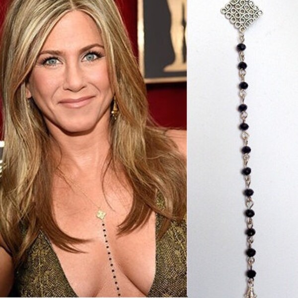 Necklace Of Jennifer Aniston,Celebrity Inspired Necklace - Jennifer Aniston Necklace,celebrity jewelry