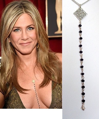 Necklace of Jennifer Aniston celebrity Inspired Necklace Jennifer