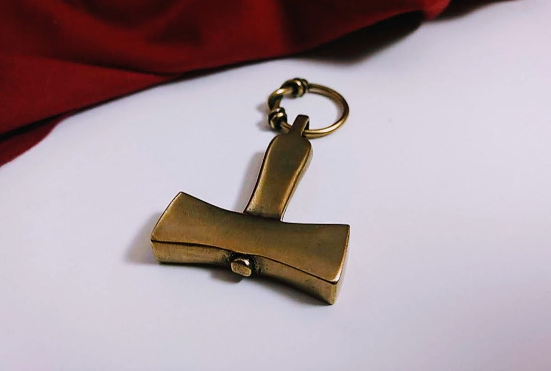 Thor's Hammer Pendant, Amulet, Mjolnir, Laby Reconstruction, 10th