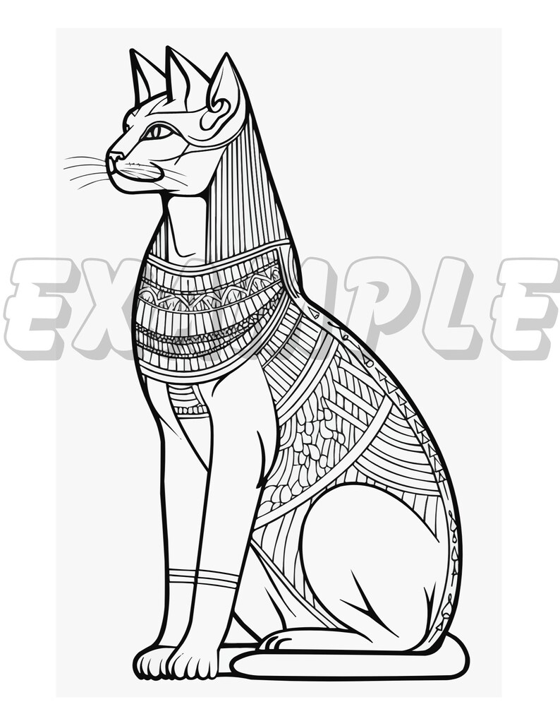 Cat Coloring Pages 50 Pages Printable Cute Kitten Coloring Pages for
