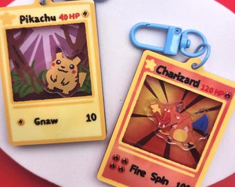 PokeShakers - Trading Card Acrylic Keychain Shakers