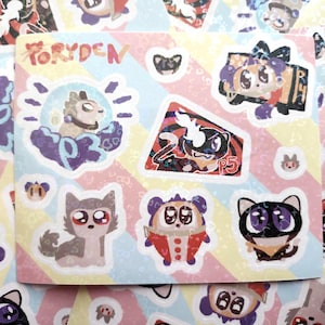 Persona - Animal Mascots Holographic Sticker Sheet