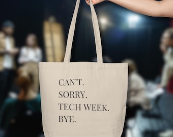 Tech Week Canvas Tote