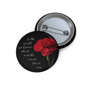 Hadestown Broadway Pin Button: Theater Lover Gift