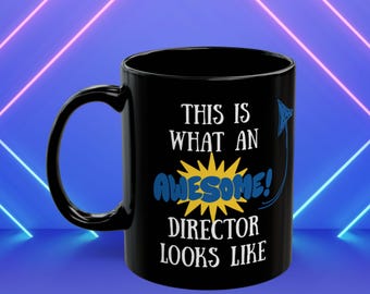 Awesome Director Mug, Drama Teacher Gift, Thespian Appreciation
