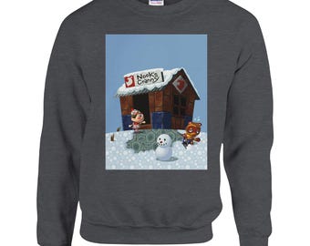 Animal Crossing Winter Nooks Cranny Sweatshirt