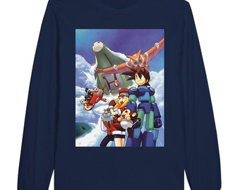 Mega Man Legends Graphic Longsleeve T-Shirt