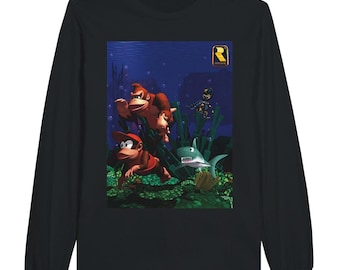 Donkey Kong Country Aquatic Longsleeve T-Shirt