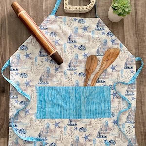 Beachcomber’s Dream Adjustable Kitchen Apron - Size Adult