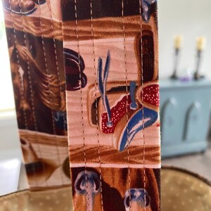 Handmade Western Horse Print Tote Bag: Cowboy Boots & Rustic Bow image 7