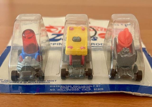 1973 Hot Wheels Zowees 3-pack #9138 • Original Mattel Hong Kong