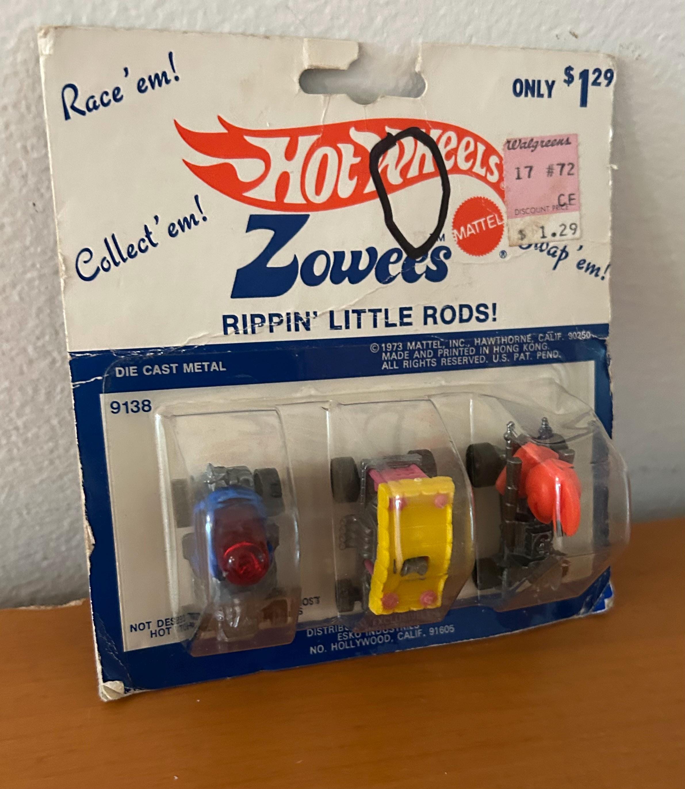 1973 Hot Wheels Zowees 3-pack #9138 • Original Mattel Hong Kong