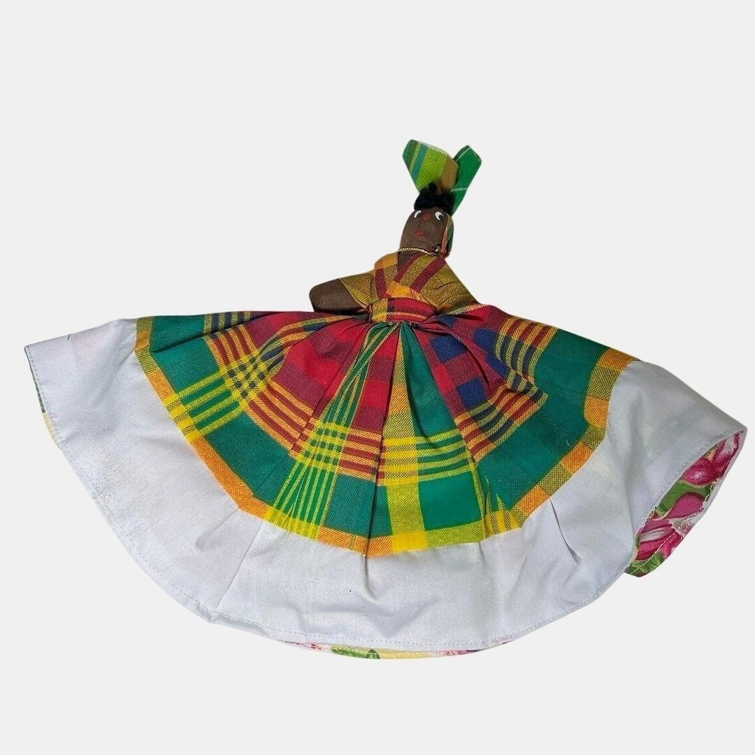 Vintage Topsy Turvy Rag Doll • Reversible Two‑sided Cloth Doll • 2‑in‑1 ...