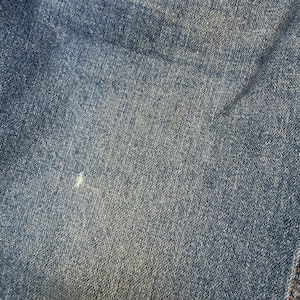 Vintage Wrangler USA Western High Rise Straight Leg Jeans 30x26 Blue Denim image 7