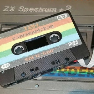 Cassete Sinclair TZX Para ZX Spectrum Ou Zx81 - +17.000 Jogos Em SD ...