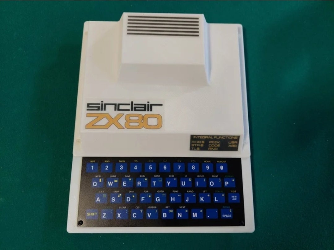 Sinclair ZX80 Case New - With Keyboard Opcional - Etsy Sinclair ZX80 Case New - With Keyboard Opcional - Etsy