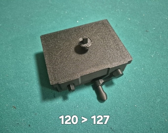 Caixa de corte de filme 120 para 127