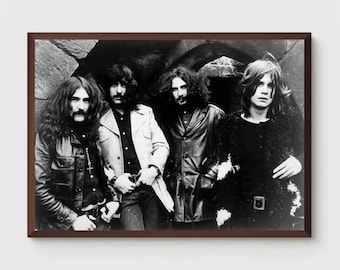 Rock n Roll Music band Poster Print: Photography, Vintage Wall Art