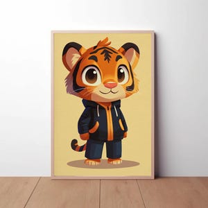 Safari Nursery Wall Art Prints, Boho Nursery Prints, jungle animals, earth colours, Nursery Art, animal Nursery Home Decor, Pet animal print