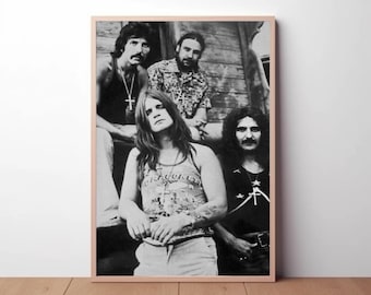Rock n Roll Music band Poster Print: Photography, Vintage Wall Art