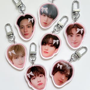 Nct Dream Acrylic Keychain Kpop Bow Coquette