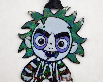 Beetlejuice Cartoon Character Gothic Ornament Holiday Decoration