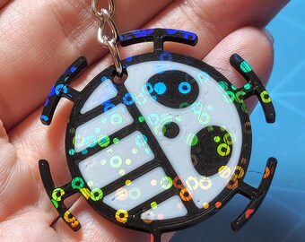 Trafalgar Law Surgeon of Death Pirate Jolly Roger One Piece Keychain Bag Charm 3D Printed Accessory