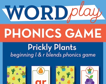 L Blends & R Blends Phonics Game for Reading Practice and Homeschool Learning