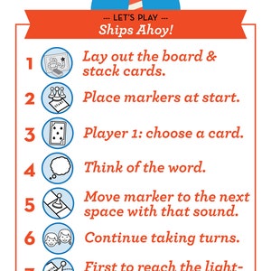 Ships Ahoy Game Phonics Digraph Letter Sound Printable Game, Educational Activity, Home Learning, Homeschool, Reading Printable image 8