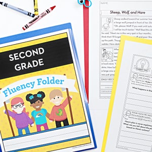 2nd Grade Printable Fluency and Reading Comprehension Passages for ...