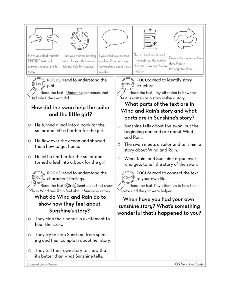 4th-grade-printable-fluency-and-reading-comprehension-passages-etsy