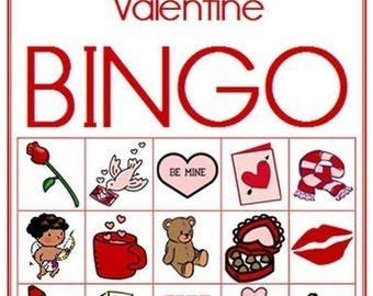Valentine Printable Bingo Game