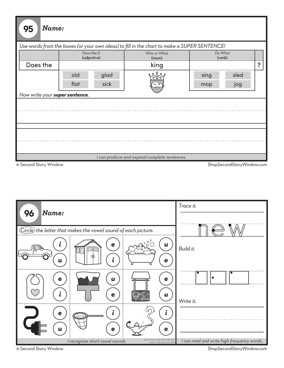 Review homework traduction picture