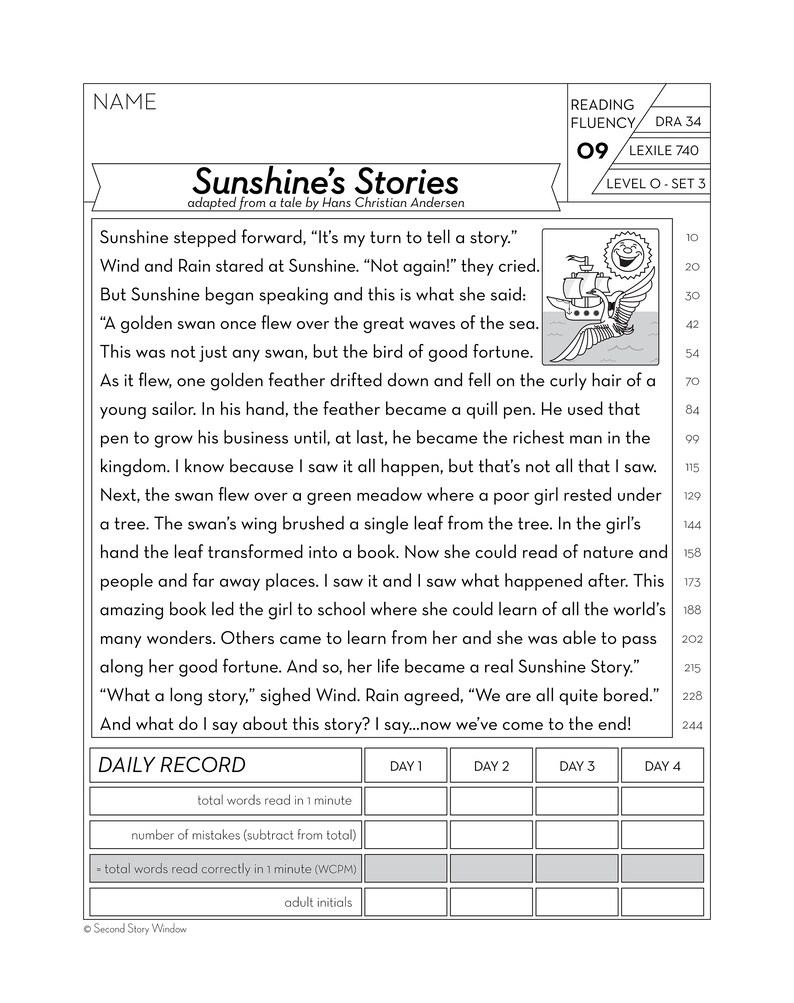4th Grade Reading Comprehension Worksheets Multiple Choice For Db 4th 