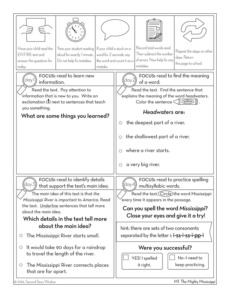 2nd Grade Printable Fluency And Reading Comprehension Passages Etsy - 2nd Grade Printable Fluency And Reading Comprehension Passages Etsy